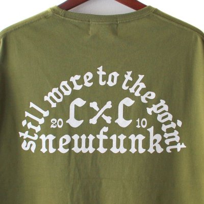 画像2: 【NEWFUNK】BRWN BIG SILHOUETTE TEE (Ct.Green)