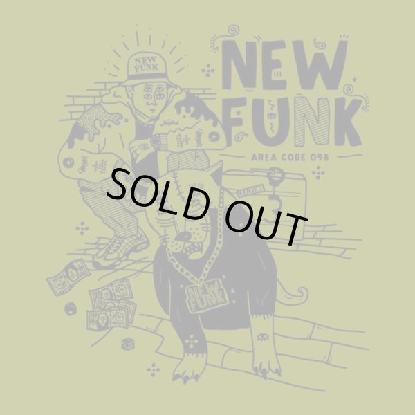 画像5: 【NEWFUNK】SIBA "COOL J" TEE (Ct.Green) (5)