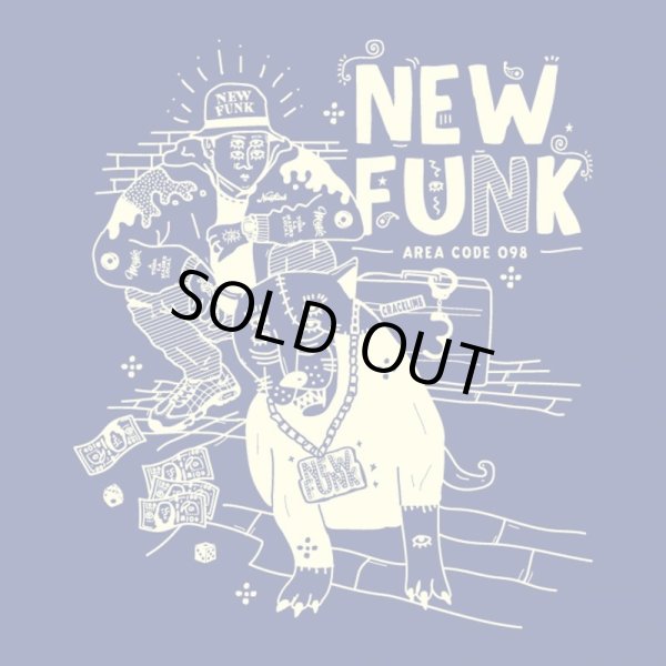 画像5: 【NEWFUNK】SIBA "COOL J" TEE (Navy) (5)