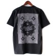 画像1: 【NEWFUNK】BLANK PAISLEY TEE (Black) (1)