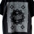 画像4: 【NEWFUNK】BLANK PAISLEY TEE (Black) (4)