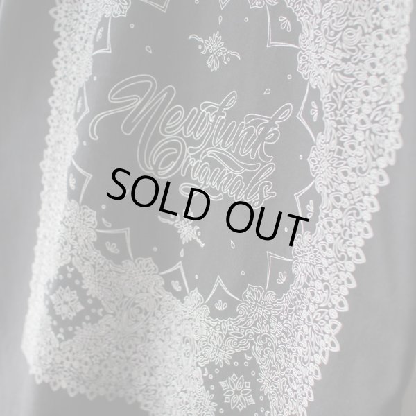 画像6: 【NEWFUNK】BLANK PAISLEY TEE (Black) (6)
