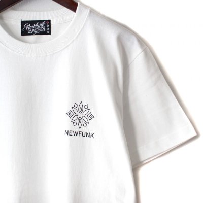 画像1: 【NEWFUNK】BLANK PAISLEY TEE (White)