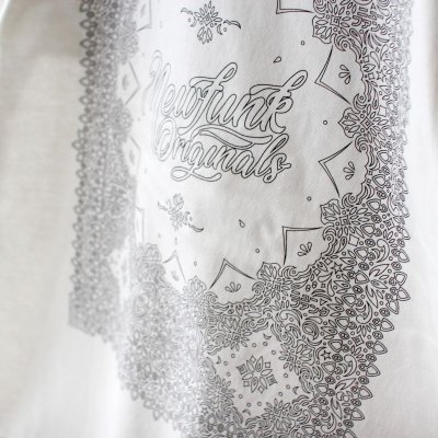 画像3: 【NEWFUNK】BLANK PAISLEY TEE (White)