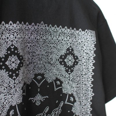 画像2: 【NEWFUNK】BLANK PAISLEY TEE (Black)