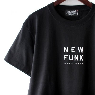 画像1: 【NEWFUNK】LOGO TEE (Black)