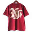 画像1: 【NEWFUNK】FLASH TEE (Wine) (1)