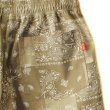 画像4: 【NEWFUNK】Easy Short (Beige Paisley)  (4)