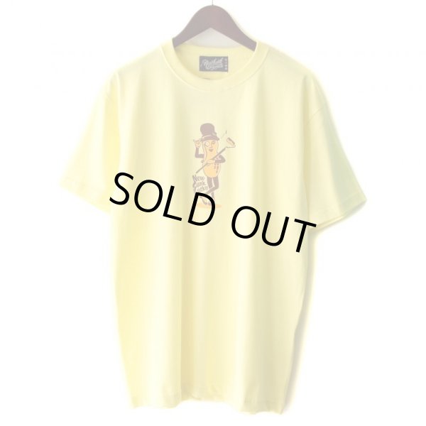 画像1: 【NEWFUNK】Lucky Peanut TEE (Light Yellow) (1)