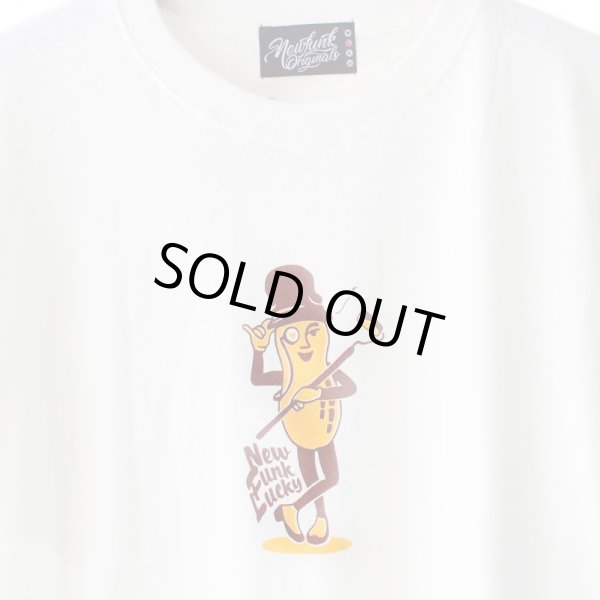 画像2: 【NEWFUNK】Lucky Peanut TEE (White) (2)