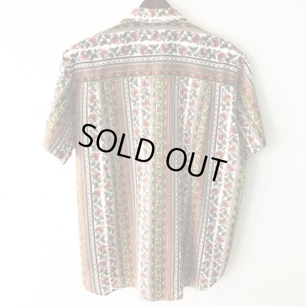 画像3: Pattern Shirt / Flower / size: L (3)