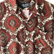 画像1: Pattern Shirt / Red Syo / size: L (1)