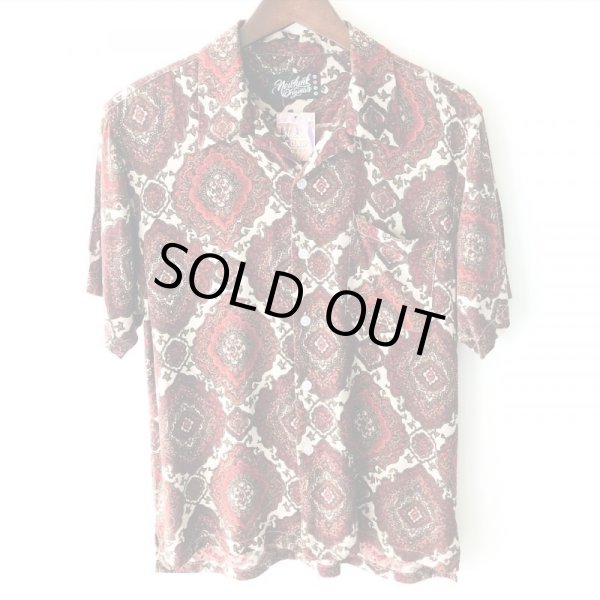 画像2: Pattern Shirt / Red Syo / size: L (2)
