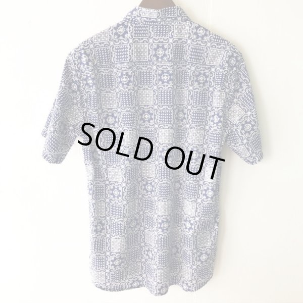 画像2: Pattern Shirt / Block Paisley / size: L (2)