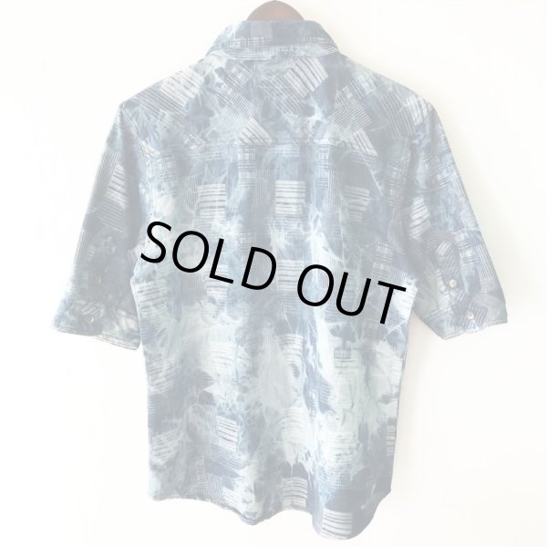 画像2: Pattern Shirt / Denim Clash / size: M (2)