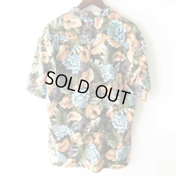画像2: Pattern Shirt / Beige Leaf / size: L (2)