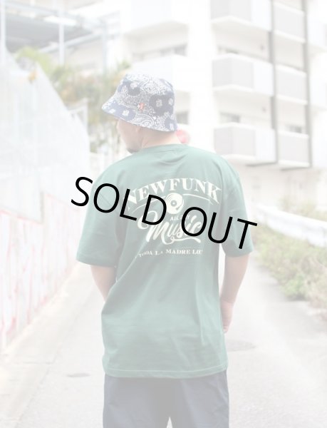 画像9: 【NEWFUNK】Music All Day TEE (Ivy Green) (9)