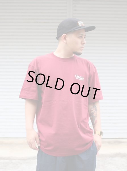 画像5: 【NEWFUNK】Music All Day TEE (Wine) (5)