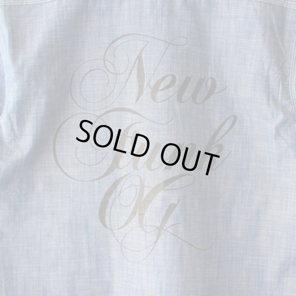 画像5: 【NEWFUNK】Script Chambray Work Shirt (5)