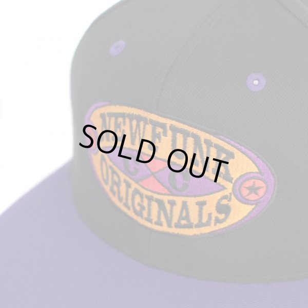 画像4: 【NEWFUNK】CROSS SNAPBACK CAP (Purple) (4)