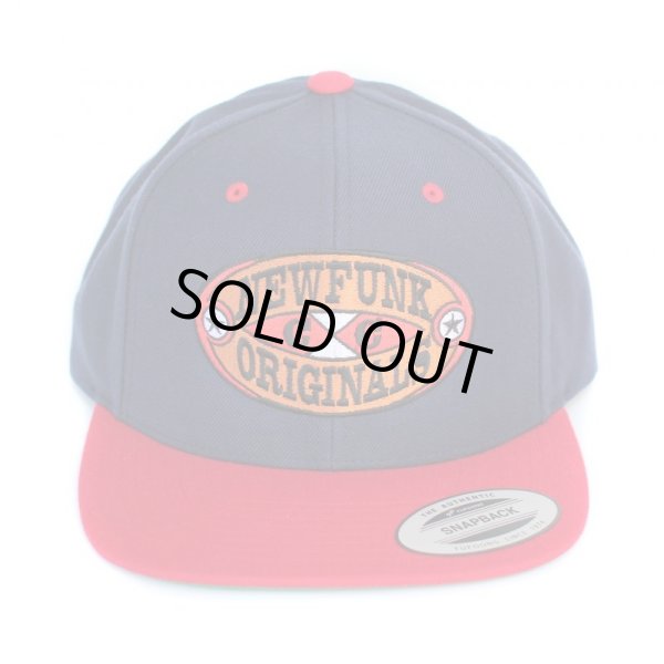 画像2: 【NEWFUNK】CROSS SNAPBACK CAP (Red) (2)