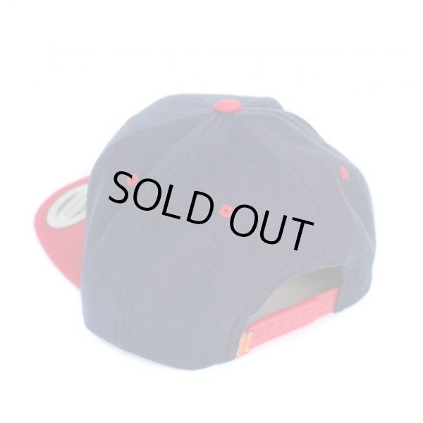 画像3: 【NEWFUNK】CROSS SNAPBACK CAP (Red) (3)