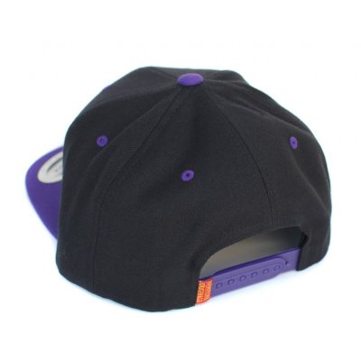 画像2: 【NEWFUNK】CROSS SNAPBACK CAP (Purple)