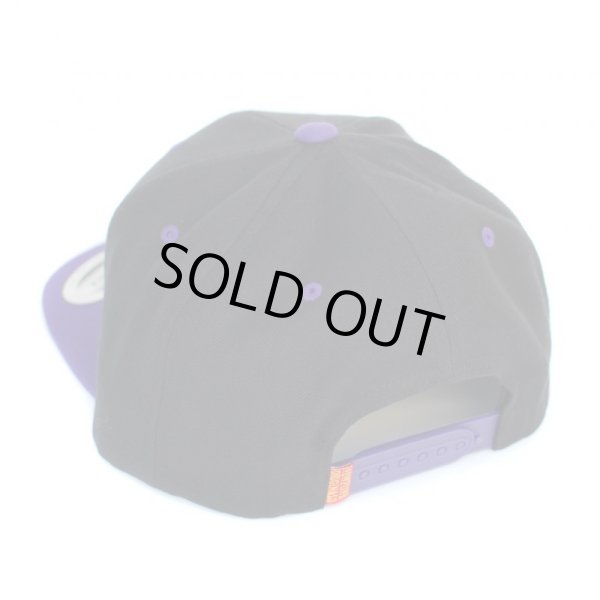 画像3: 【NEWFUNK】CROSS SNAPBACK CAP (Purple) (3)