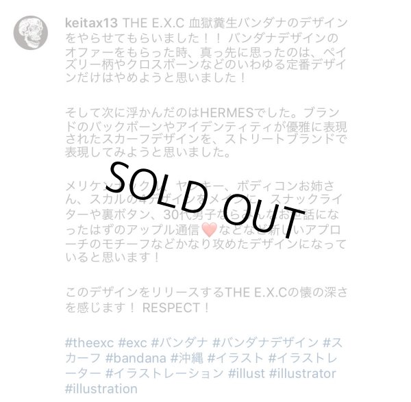 画像13: 【THE E.X.C】Bandana (13)