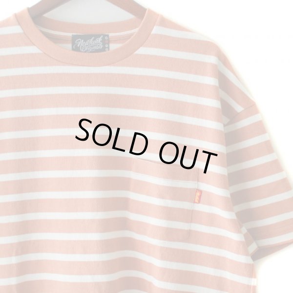 画像3: 【NEWFUNK】Border Pocket TEE (Salmon) (3)
