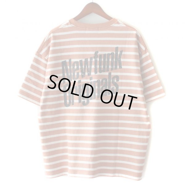 画像2: 【NEWFUNK】Border Pocket TEE (Salmon) (2)