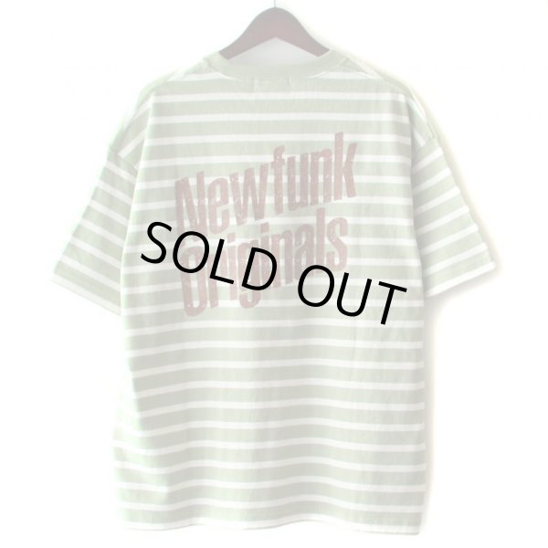 画像2: 【NEWFUNK】Border Pocket TEE (Green) (2)