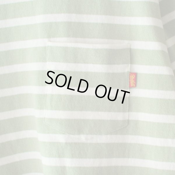 画像4: 【NEWFUNK】Border Pocket TEE (Green) (4)