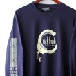 画像2: 【NEWFUNK】Handcuffs Long Sleeve Shirt (Navy) (2)