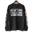 画像1: 【NEWFUNK】C.M.N.D LONG SLEEVE SHIRT (Black) (1)