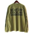 画像1: 【NEWFUNK】C.M.N.D LONG SLEEVE SHIRT (Military Green) (1)