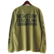 画像1: 【NEWFUNK】C.M.N.D LONG SLEEVE SHIRT (Military Green) (1)