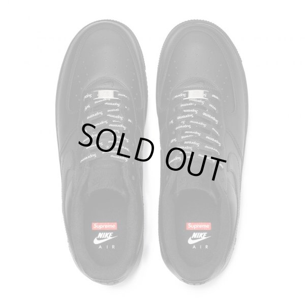 画像4: Supreme × NIKE AIR FORCE 1 LOW (Black) (4)