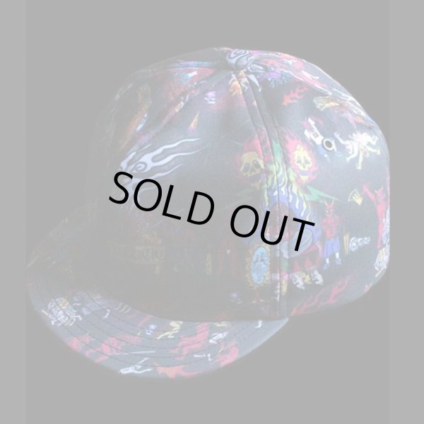 画像2: 【THE E.X.C × CHERRYPICK】地獄絵図BBキャップ (2)