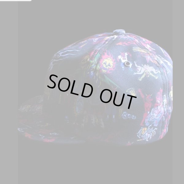 画像3: 【THE E.X.C × CHERRYPICK】地獄絵図BBキャップ (3)