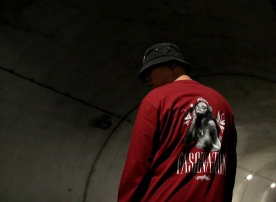 画像3: 【NEWFUNK】FASCINATION Long Sleeve Shirt (Wine)