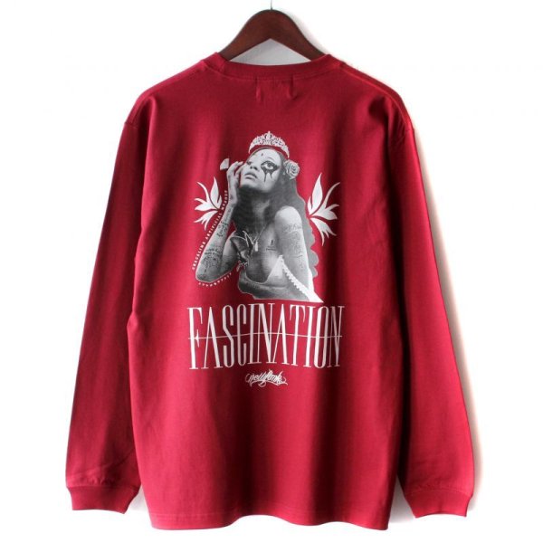 画像1: 【NEWFUNK】FASCINATION Long Sleeve Shirt (Wine) (1)