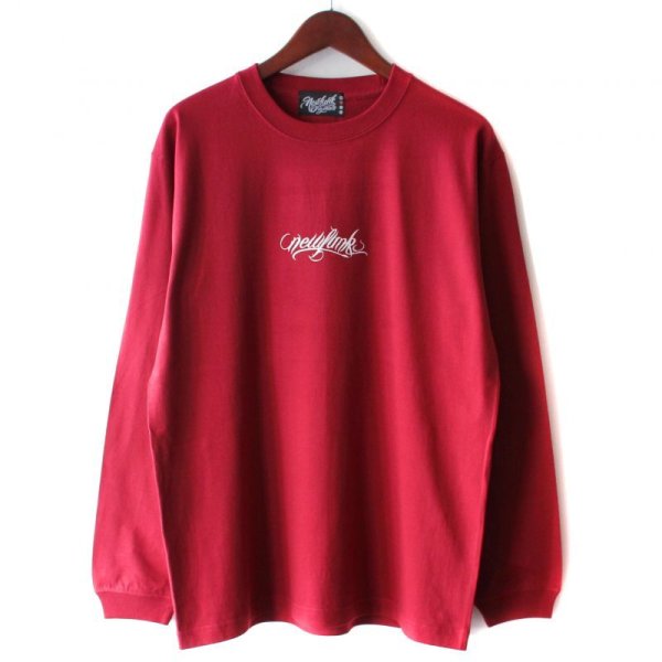画像2: 【NEWFUNK】FASCINATION Long Sleeve Shirt (Wine) (2)