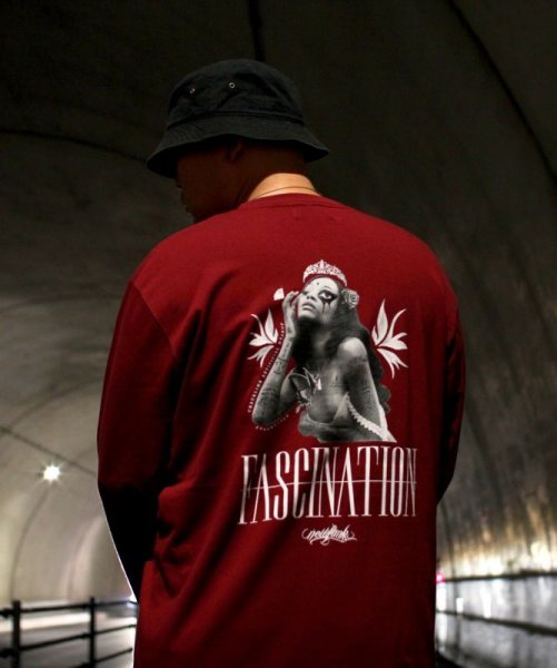 画像8: 【NEWFUNK】FASCINATION Long Sleeve Shirt (Wine) (8)