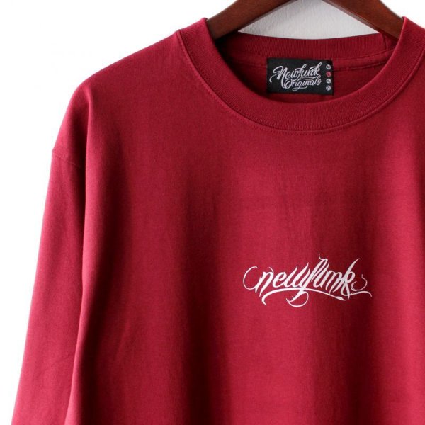 画像3: 【NEWFUNK】FASCINATION Long Sleeve Shirt (Wine) (3)