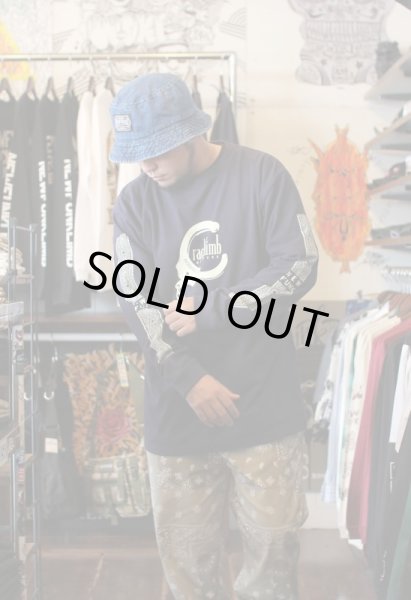 画像7: 【NEWFUNK】Handcuffs Long Sleeve Shirt (Navy) (7)