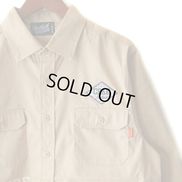 画像3: 【NEWFUNK】JIVE Work Shirt (Beige) (3)