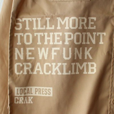 画像1: 【NEWFUNK】JIVE Work Shirt (Beige)