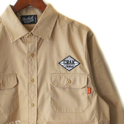 画像3: 【NEWFUNK】JIVE Work Shirt (Beige)