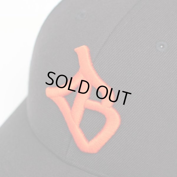 画像5: 【LIBE BRAND × NEWFUNK】LB OG LOGO SNAPBACK CAP (Bk/Orange) (5)